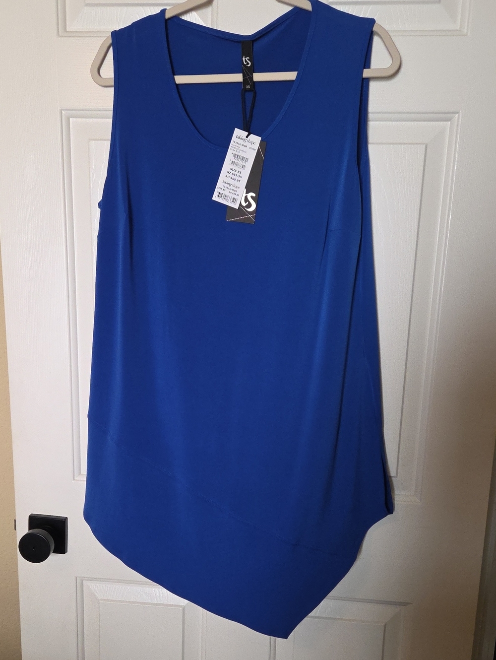 Sleeveless Scoop Neck Tunic Tank USA size M